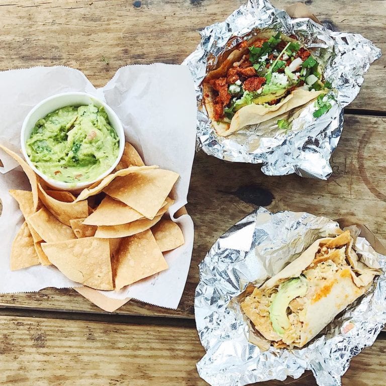 Veracruz tacos at Radio Coffee