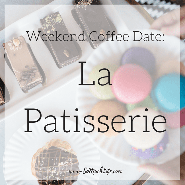 Weekend coffee date at La Patisserie in Austin Texas