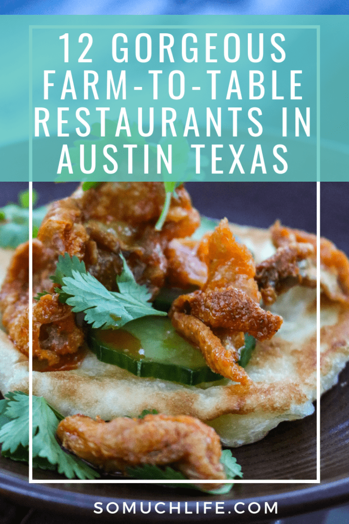 12 gorgeous farm-to-table restaurants in Austin Texas