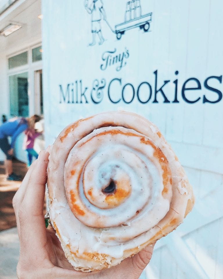 The ultimate guide to the best cinnamon rolls in Austin, Texas! Tiny's Milk and Cookies