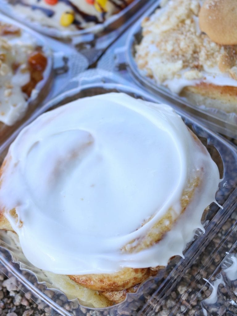 Cranky Granny's cinnamon rolls in Austin Texas