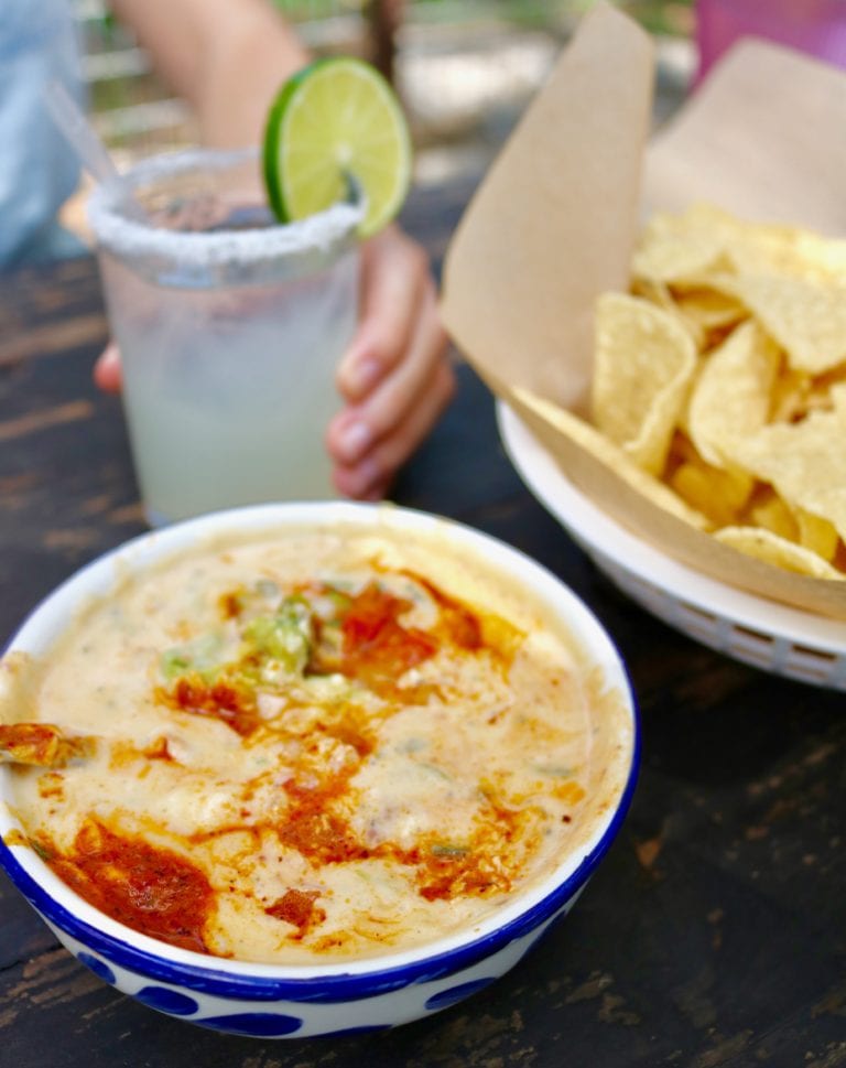 Queso at Fresa's in Austin Texas