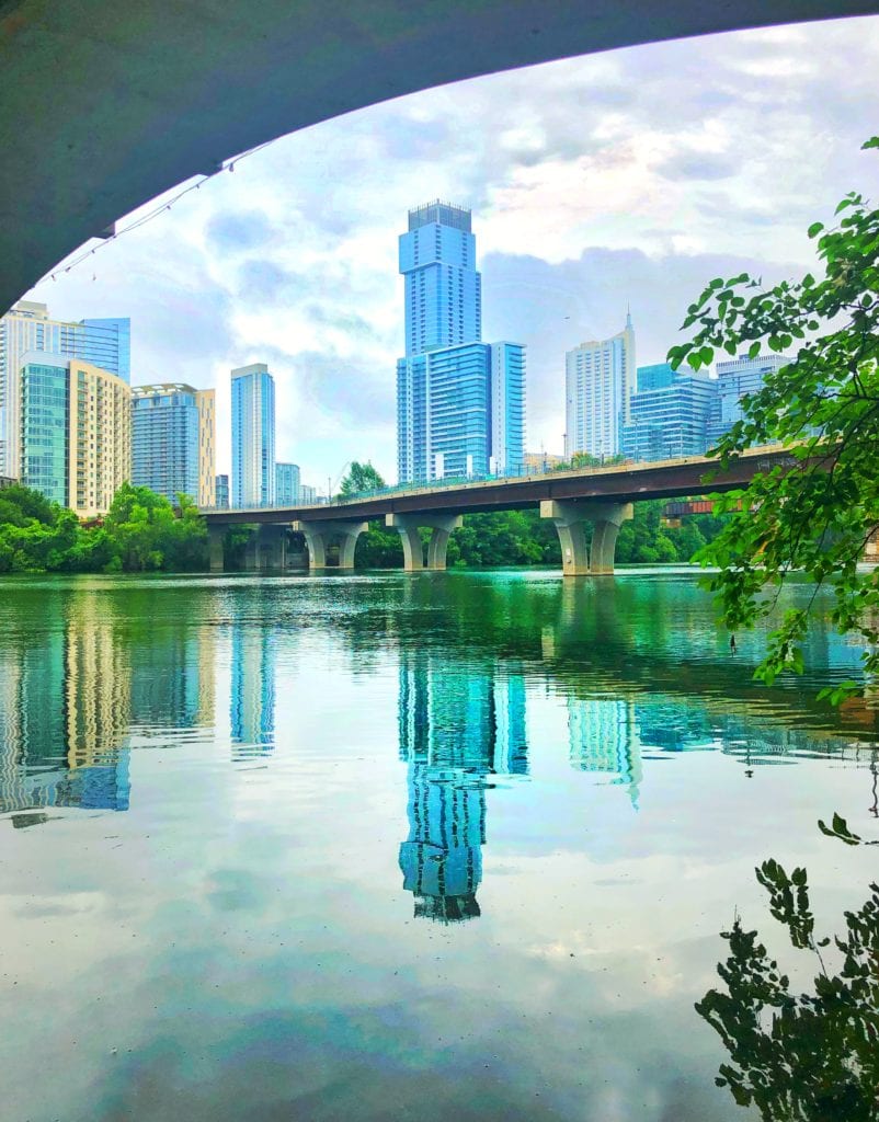 Lady Bird Lake Hike and Bike Trail in Austin