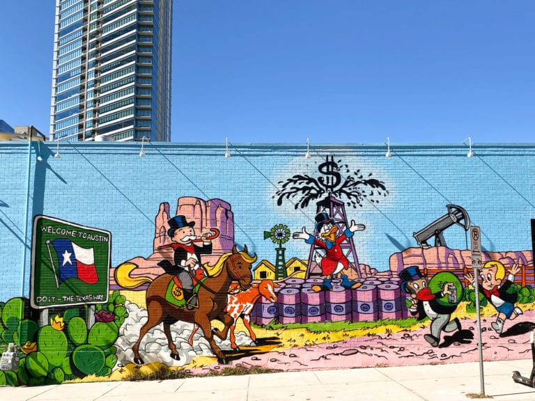 Downtown Austin Murals