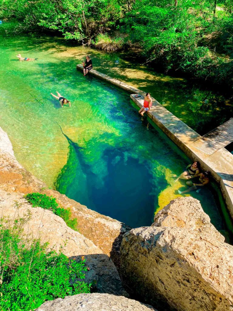 Jacob's Well in Wimberley