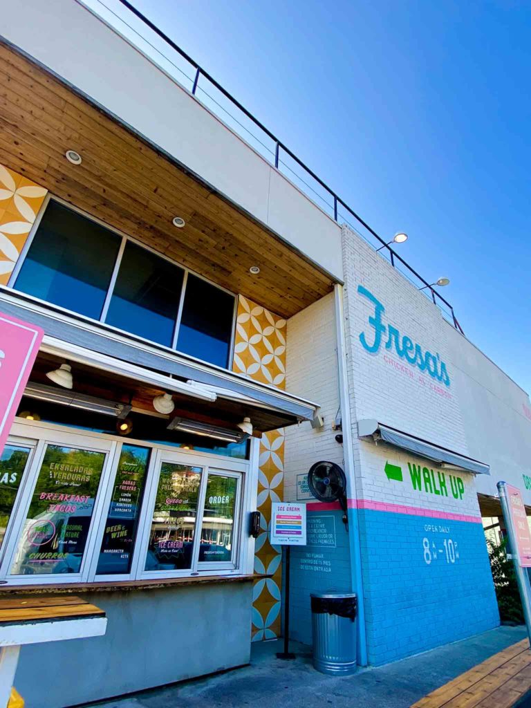 Fresa's Austin store front in downtown Austin