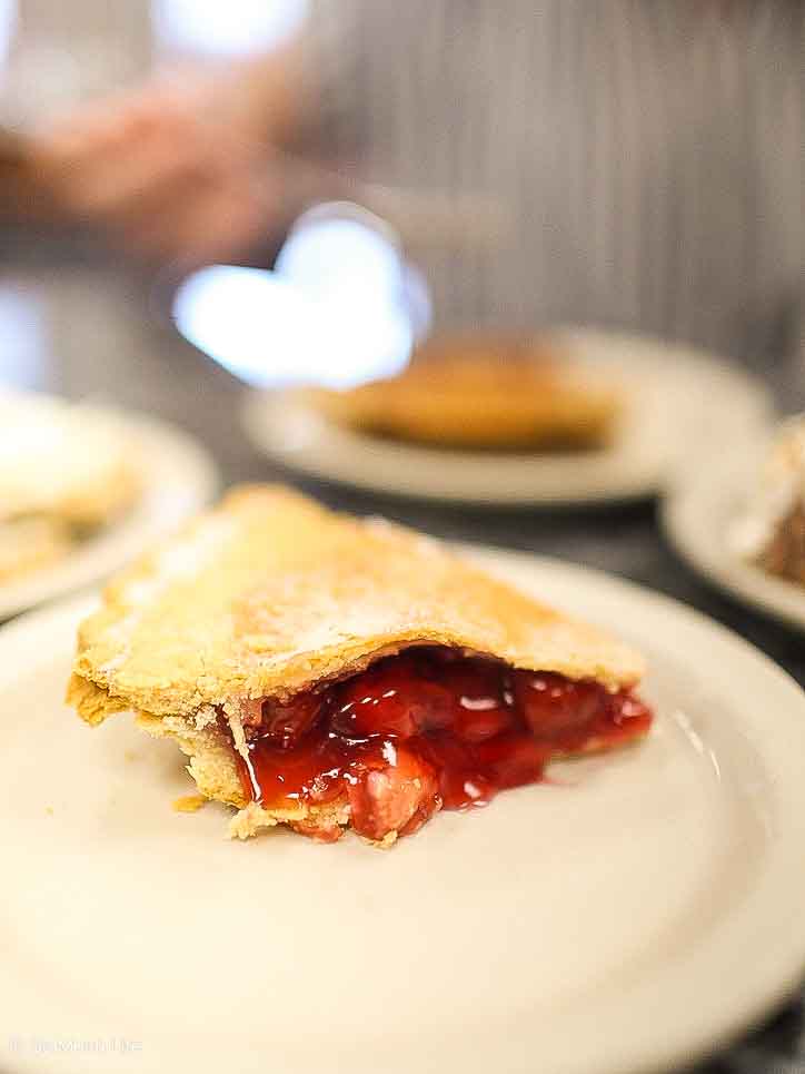 Pie at Bluebonnet Cafe in Marble Falls