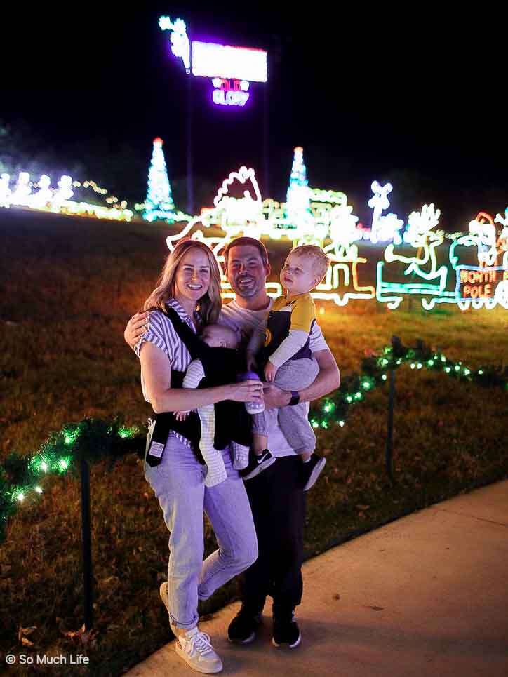 Walkway of Lights in Marble Falls