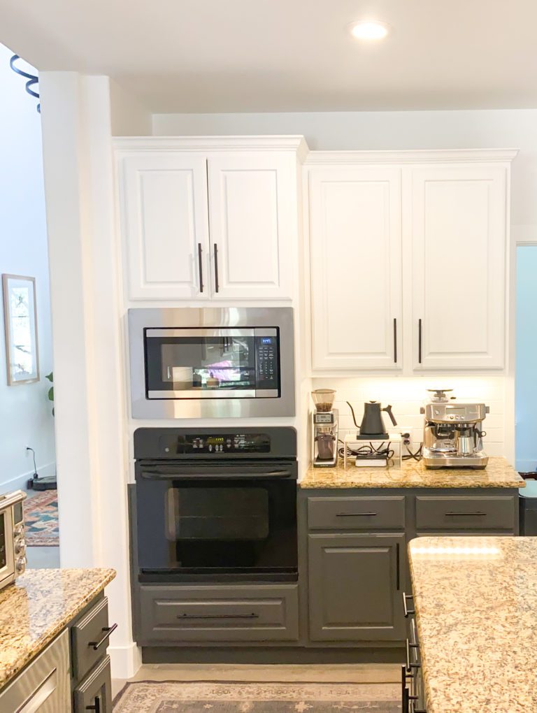 Kitchen Cabinet Before and After Austin