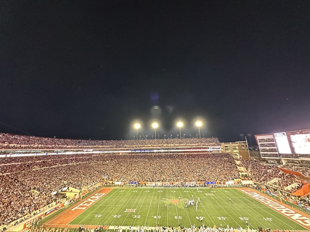 UT football game