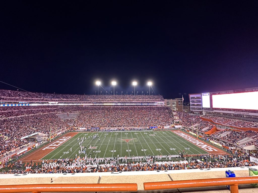 UT football game