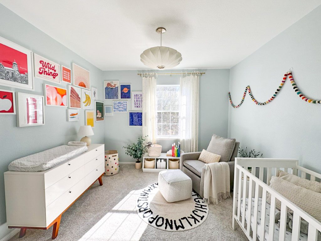 Colorful Baby Boy Nursery Design