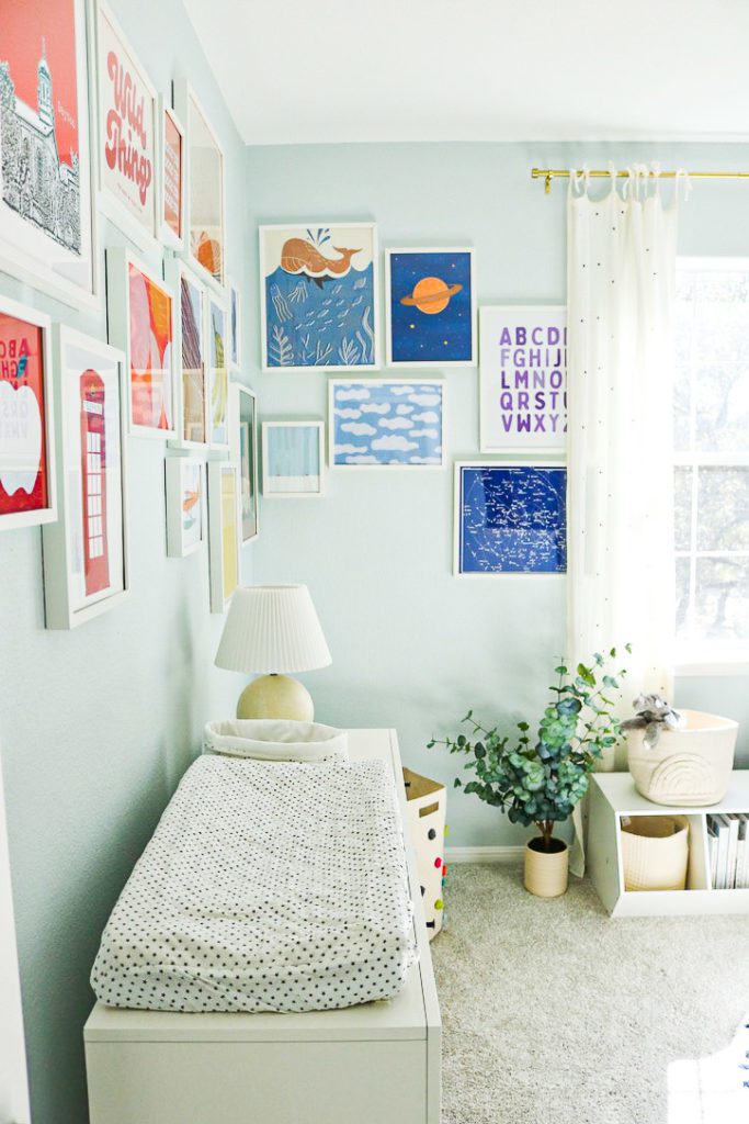 Colorful Baby Boy Nursery Design