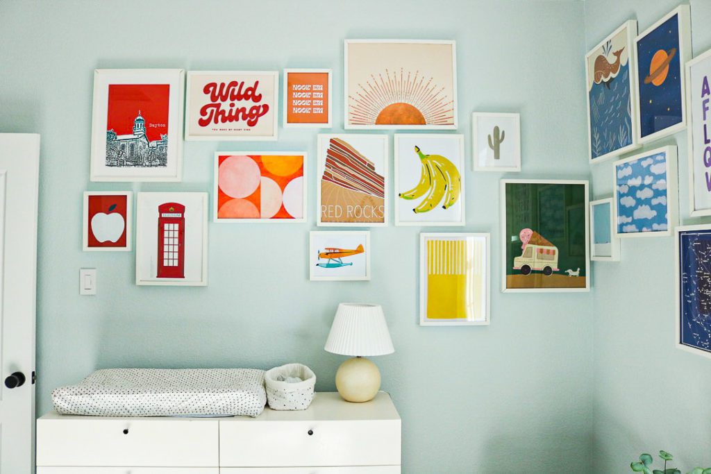 Colorful Baby Boy Nursery Design