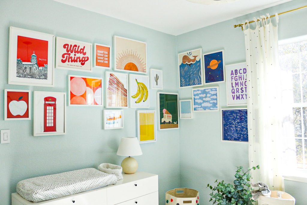 Colorful Baby Boy Nursery Design