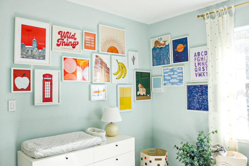Colorful Baby Boy Nursery Design