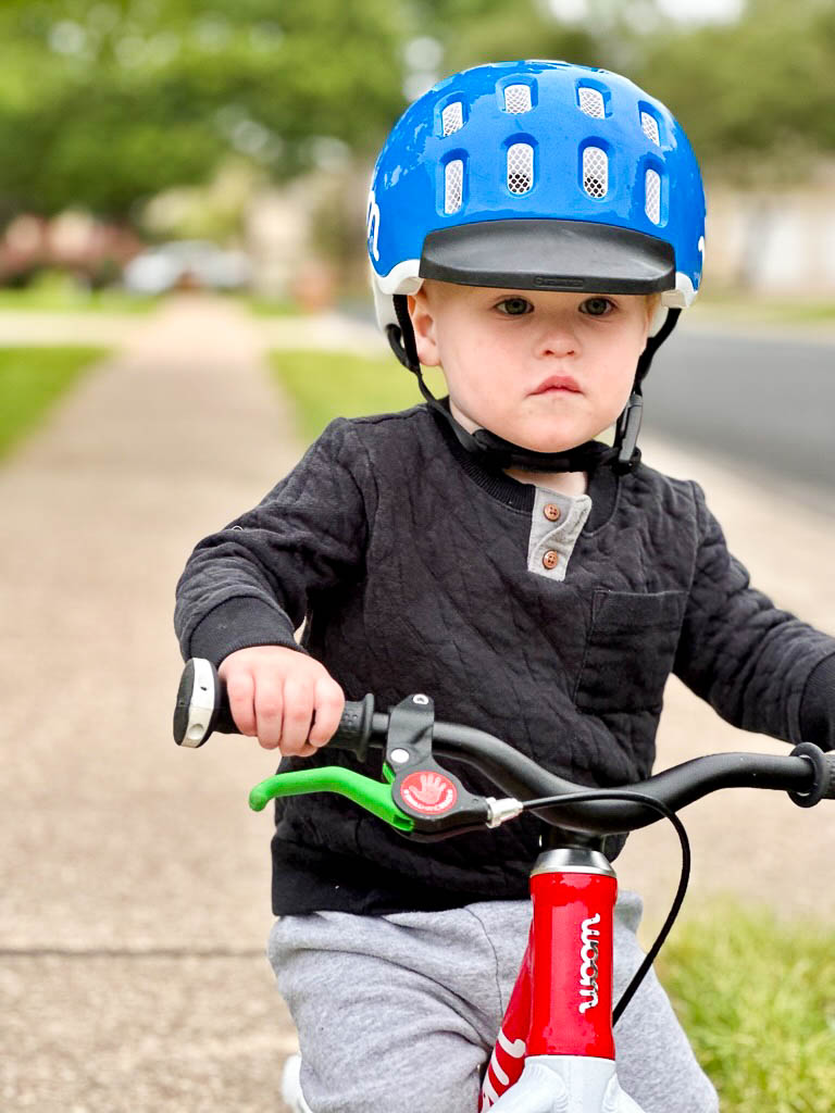 woom 1 red balance bike