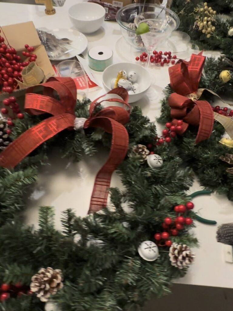 How To Host A Wreath Decorating Party