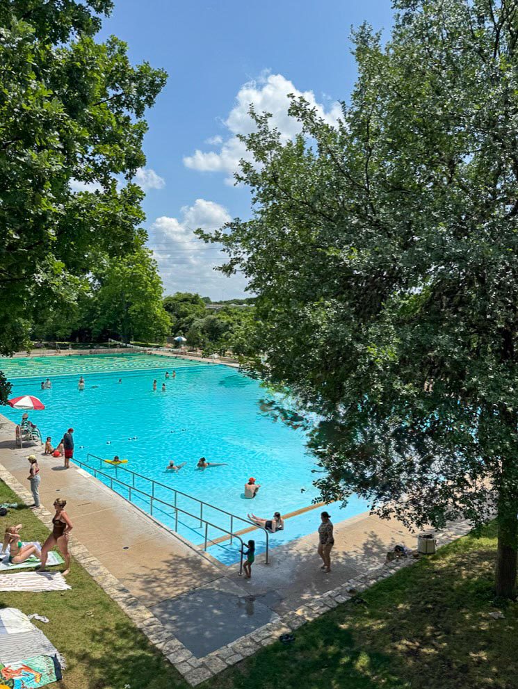 Deep Eddy pool in Austin